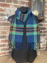 Canadian Tartan Blanket Weight Wool Scarf