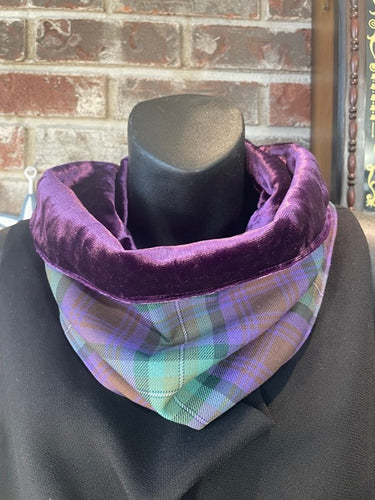 Clan & Specialty Tartan Lined Cowl Scarf