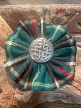 Canadian Tartans Rosette Brooch @ Celtic Knot Badge