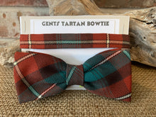 Gents Tartan Adjustable Bow Tie