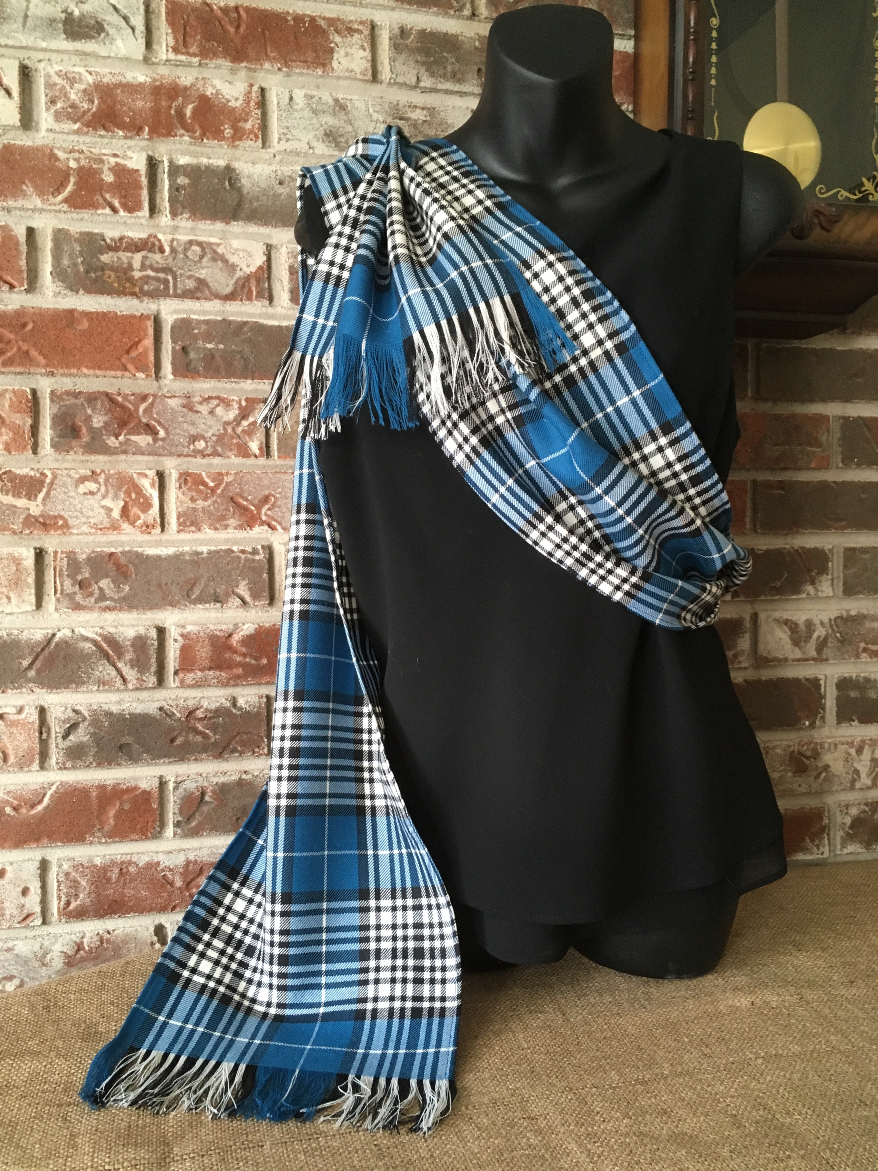 CELINE 19AW ウールマフラー　SCARF IN TARTAN WOOL CELINE 19AW ウールマフラー SCARF IN TARTAN WOOL
