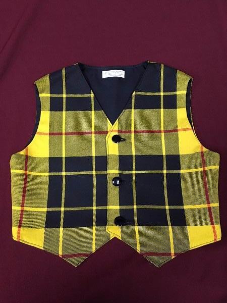 Clan & Specialty Tartan poly/viscose Child Vest