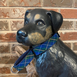 Atlantic Provinces Tartan Adjustable Martingale Dog Collar