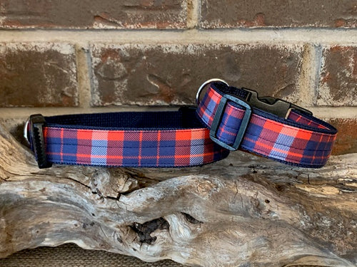 US Coast Guard Tartan Dog Collar