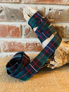 Clan & Specialty Tartan Handfasting and Accessory Ribbons Wool