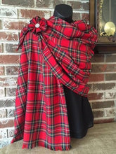 Canadian Tartans Long Stole with Rosette