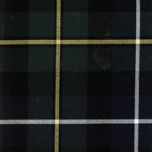 Clan and Specialty Tartan Poly/Viscose Social Distancing Fitted Mask